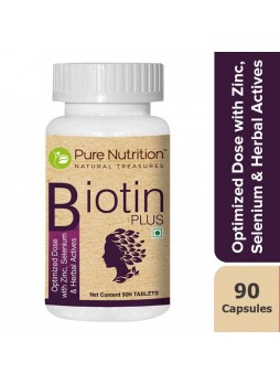 Pure Nutrition Biotin Plus Veg 90 Capsules